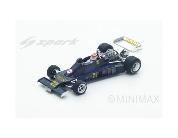 Spark Model S4815 ENSIGN N177 NELSON PIQUET 1978 N.22 RETIRED GERMAN GP 1:43 Modellino