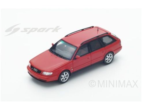 Spark Model S4883 AUDI S6 AVANT 1994 RED 1:43 Modellino
