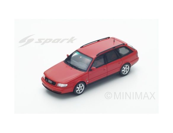 Spark Model S4883 AUDI S6 AVANT 1994 RED 1:43 Modellino