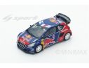 Spark Model S5193 PEUGEOT 208 WRX N.9 WINNER WORLD RX OF LATVIA 2016 SEBASTIAN LOEB 1:43 Modellino