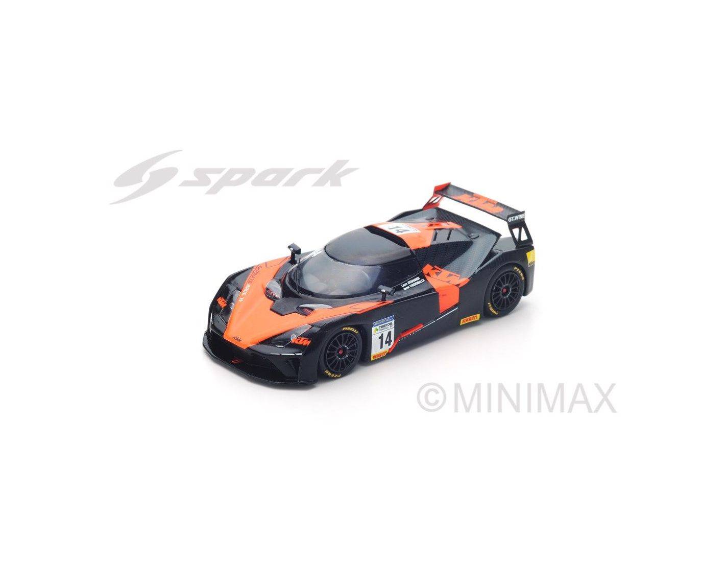 KTM X-Bow gt4 European series gt4 2016 kraihamer vandenbalck 1:43 Spark 5664