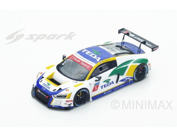 Spark Model SA107 AUDI R8 N.1 LMS CUP CHAMPION 2016 ALEX YOONG LIM.300 1:43 Modellino