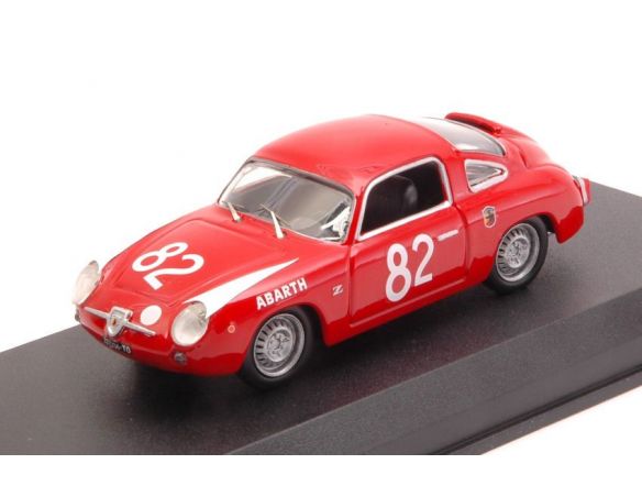 Best Model BT9669 FIAT ABARTH 850 ZAGATO N.82 WINNER 500 KM NURBURGRING 1960 1:43 Modellino