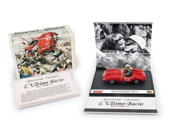 Brumm BMGL01 FERRARI 335 S L'ULTIMA MILLE MIGLIA 1957  ED.LIM.PCS 100 1:43 Modellino