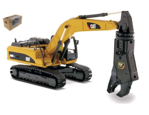 Diecast Master DM85277 CAT 330D L EXCAVATOR WITH SHEAR 1:50 Modellino