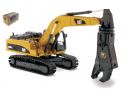 Diecast Master DM85277 CAT 330D L EXCAVATOR WITH SHEAR 1:50 Modellino