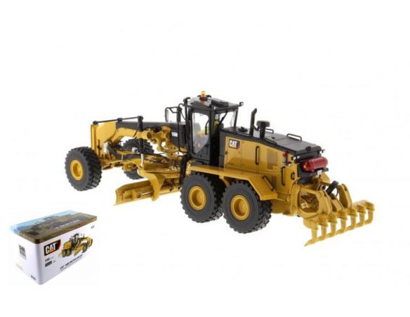 Diecast Master DM85507 CAT 16M3 MOTOR GRADER 1:50 Modellino