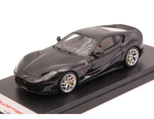 Looksmart LS467G FERRARI 812 SUPERFAST NERO DAYTONA (METALLIC) 1:43 Modellino