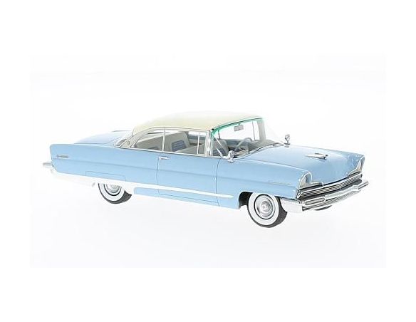 Neo Scale Models NEO46016 LINCOLN PREMIERE HARDTOP 1956 BLUE/WHITE 1:43 Modellino