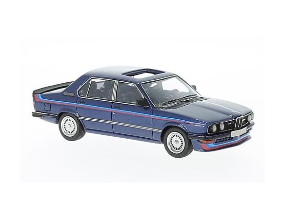 Neo Scale Models NEO49540 BMW M535i DARK 1978 BLUE/WHITE 1:43 Modellino