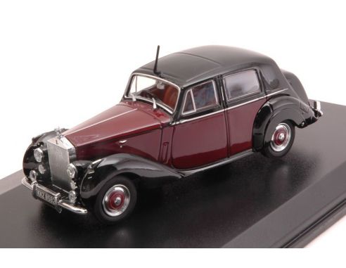 Oxford OXF43RSD001 ROLLS ROYCE SILVER DAWN DARK RED/BLACK 1:43 Modellino
