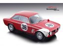 Tecnomodel TMD1860B ALFA ROMEO GIULIA 1600 SPRINT GTA N.36 WINN.4H SEBRING 1966 J.RINDT 1:18 Modellino