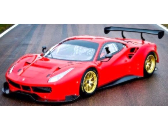 Looksmart LSRC07 FERRARI 488 GT3 2015 RED 1:43 Modellino
