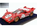 Looksmart LS1808BV FERRARI 512 S N.27 ACCIDENT 24 H DAYTONA 1970 J.ICKX-P.SCHETTY C/V.1:18 Modellino