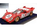 Looksmart LS1808CV FERRARI 512 S N.26 ACCID.24 H DAYTONA 1970 VACCARELLA-GIUNTI C/VET.1:18 Modellino