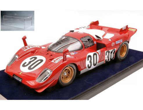 Looksmart LS1808DV FERRARI 512 S N.30 ACCID.24 H DAYTONA 1970 MANFREDINI-MORETTI C/VET.1:18 Modellino
