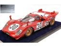 Looksmart LS1808DV FERRARI 512 S N.30 ACCID.24 H DAYTONA 1970 MANFREDINI-MORETTI C/VET.1:18 Modellino