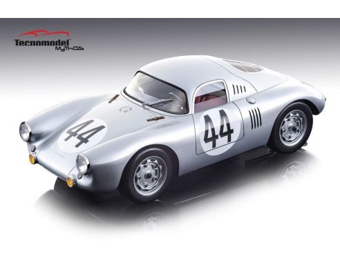 Tecnomodel TMD1832C PORSCHE 550 COUPE' N.44 16th LE MANS 1953 GLOCKER-HERRMANN 1:18 Modellino