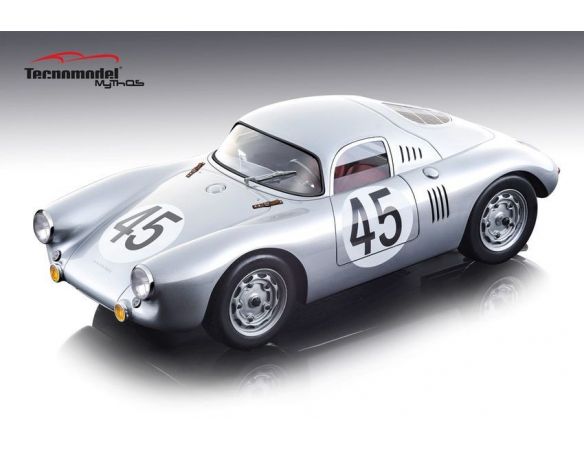 Tecnomodel TMD1832D PORSCHE 550 COUPE' N.45 15th LE MANS 1953 VON FRANKENBERG-FRERE 1:18 Modellino