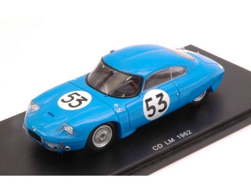 Spark Model S4710 CD PANHARD N.53 16th LM 1962 A.GUILHAUDIN-A.BERTAUT 1:43 Modellino