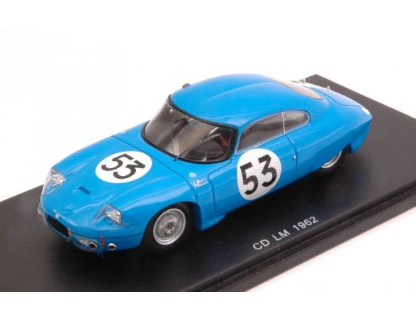 Spark Model S4710 CD PANHARD N.53 16th LM 1962 A.GUILHAUDIN-A.BERTAUT 1:43 Modellino