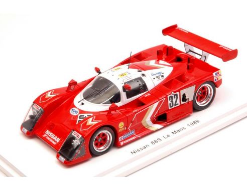 Spark Model S4730 NISSAN R88 S N.32 DNF LM 1989 A.OLOFSSON-T.WADA-A.MORIMOTO 1:43 Modellino
