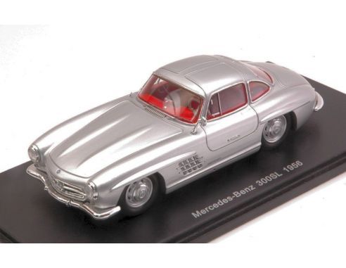 Spark Model S4958 MERCEDES 300SL 1956 SILVER 1:43 Modellino