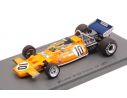 Spark Model S5390 MC LAREN M19A P.GETHIN 1971 N.10 9th FRENCH GP 1:43 Modellino