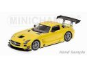 Minichamps PM151113104 MERCEDES SLS AMG GT3 YELLOW 1:18 Modellino