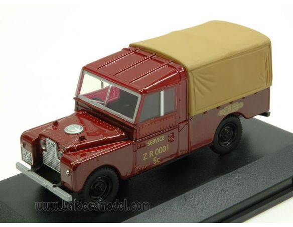 Oxford OXFLAN110900 LAND ROVER SERIES 1 109 BRITISH RAILWAYS 1:43 Modellino