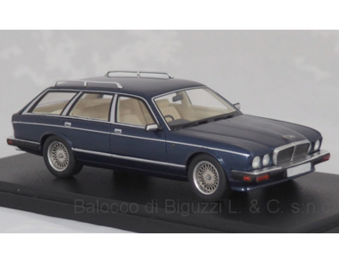 Neo Scale Models NEO47040 JAGUAR XJ40 SHOOTING BRAKE 1989 MET.DARK BLUE 1:43 Modellino