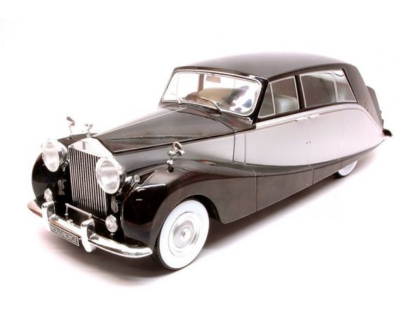 MODELCARGROUP MCG18065 ROLLS ROYCE SILVER WRAITH EMPRESS BY HOOPER BLACK/SILVER 1:18 Modellino