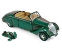 Norev NV184871 PEUGEOT 402 ECLIPSE 1937 DARK GREEN 1:18 Modellino