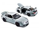 Norev NV187594 PORSCHE 911 GT2 2007 SILVER W/BLACK WHEELS 1:18 Modellino