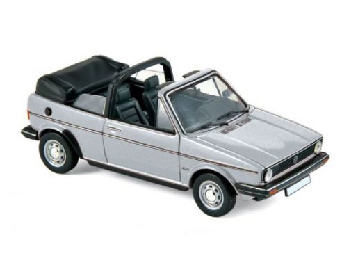 Norev NV840073 VW GOLF CABRIOLET 1981 SILVER 1:43 Modellino