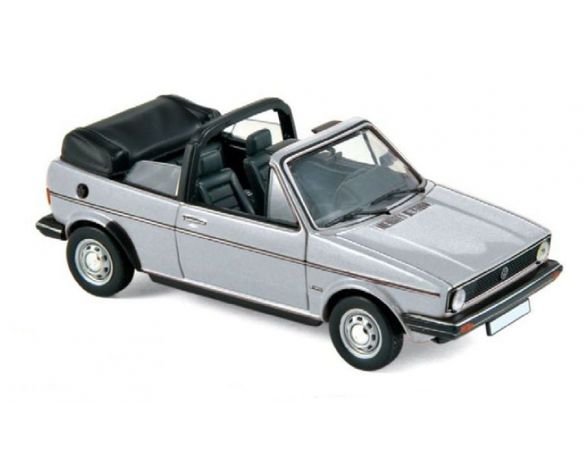 Norev NV840073 VW GOLF CABRIOLET 1981 SILVER 1:43 Modellino