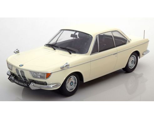 KK Scale KKDC180121 BMW 2000 CS 1965 CREAM LIM.1000 PCS 1:18 Modellino