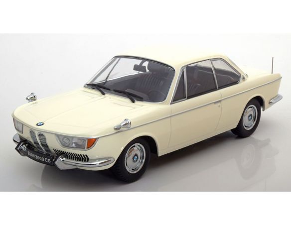 KK Scale KKDC180121 BMW 2000 CS 1965 CREAM LIM.1000 PCS 1:18 Modellino