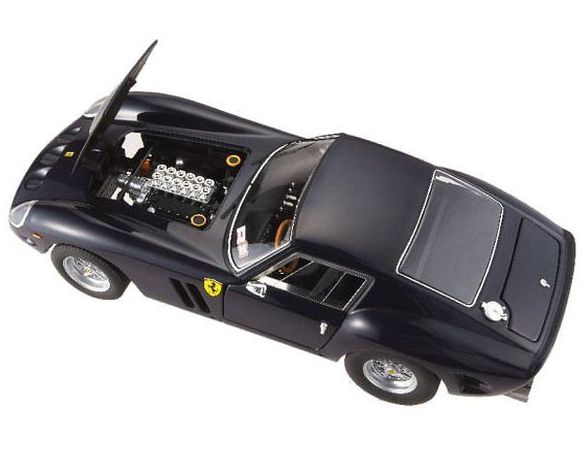 HOTWHEELS ELITE P9909 FERRARI 250 GTO VANILLA SKY 1/18 Modellino