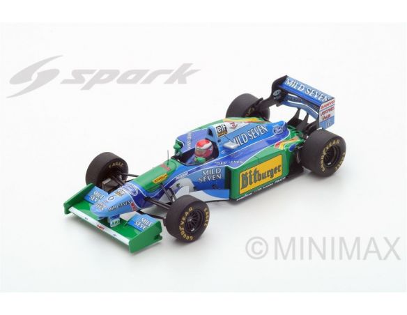 Spark Model S4484 BENETTON B194 J.HERBERT 1994 N.6 RETIRED AUSTRALIAN GP 1:43 Modellino