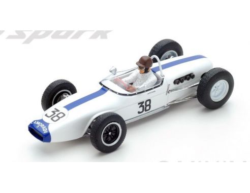 Spark Model S5343 LOTUS 18 IAN BURGESS 1961 N.38 14th FRENCH GP 1:43 Modellino