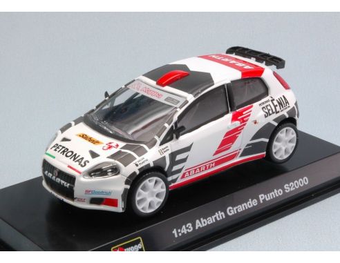 Bburago BU38008W ABARTH GRANDE PUNTO S2000 1:43 Modellino