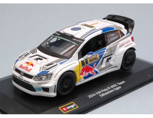 Bburago BU41047 VW POLO WRC N.1 S.OGIER-J.INGRASSIA 1:32 Modellino