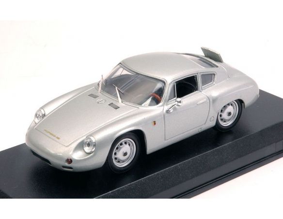 Best Model BT9673 PORSCHE 356 B CARRERA GTL ABARTH 1960 PROVA SILVER 1:43 Modellino