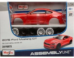 Maisto MI39126 FORD MUSTANG GT 2015 KIT 1:24 Modellino