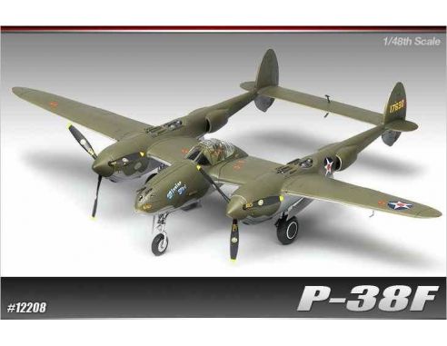 ACADEMY 12208 LIGHTNING GLACIER GIRL 1:48 Kit Modellino