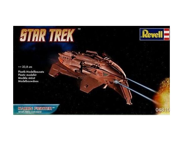 REVELL 04810 STAR TREK KAZON FIGHTER  33,8 CM KIT Modellino