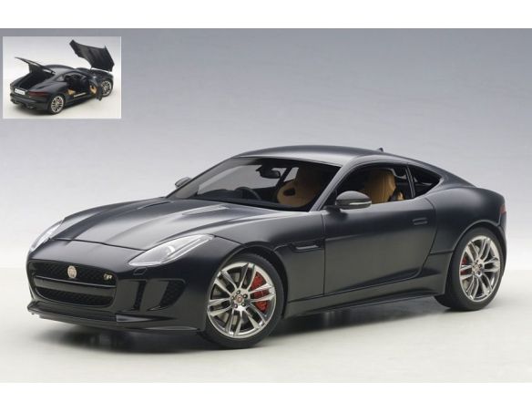 Auto Art / Gateway AA73652 JAGUAR F-TYPE COUPE' R 2015 BLACK 1:18 Modellino