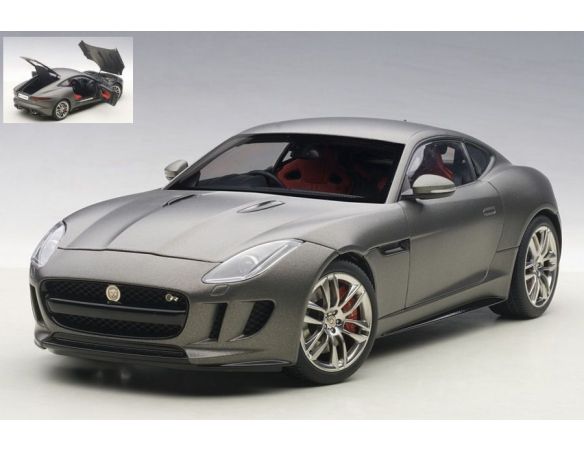 Auto Art / Gateway AA73654 JAGUAR F-TYPE COUPE' R 2015 SILVER 1:18 Modellino
