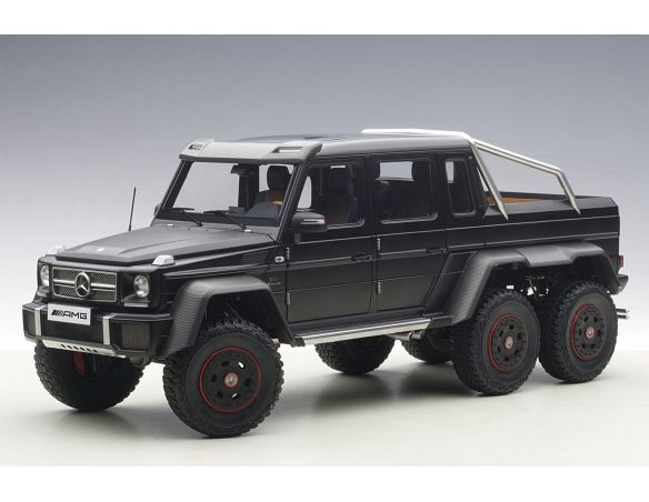 Auto Art / Gateway AA76302 MERCEDES G63 AMG 6x6 2013 MATT BLACK 1:18 Modellino